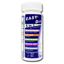 Тестер Easy-Dip pH/Cl/Br/Луж-ть/Жорст-ть/Цианур